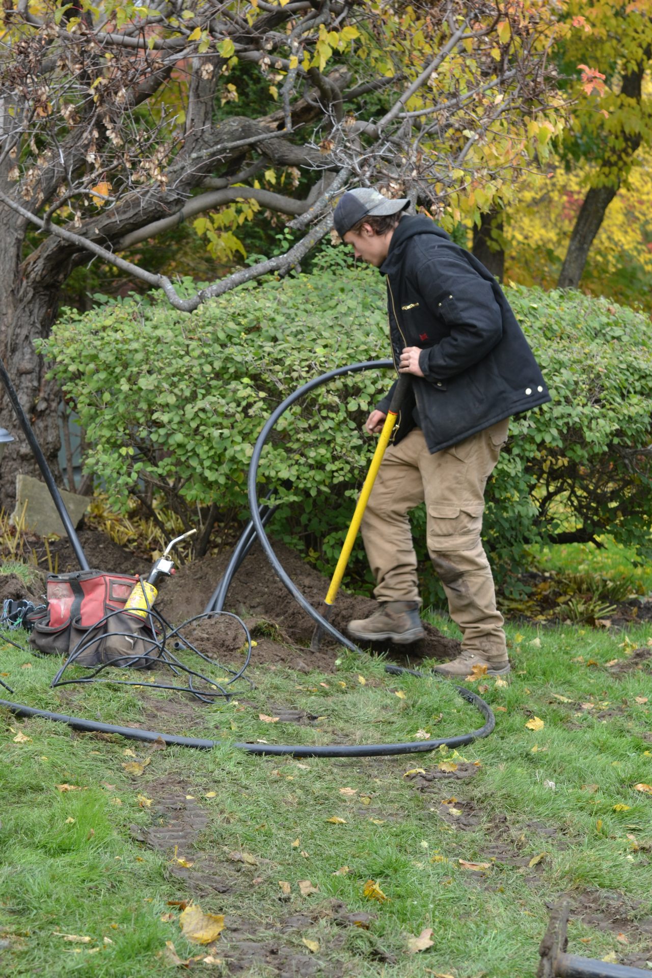 Installation Yates Custom Lawn Sprinklers